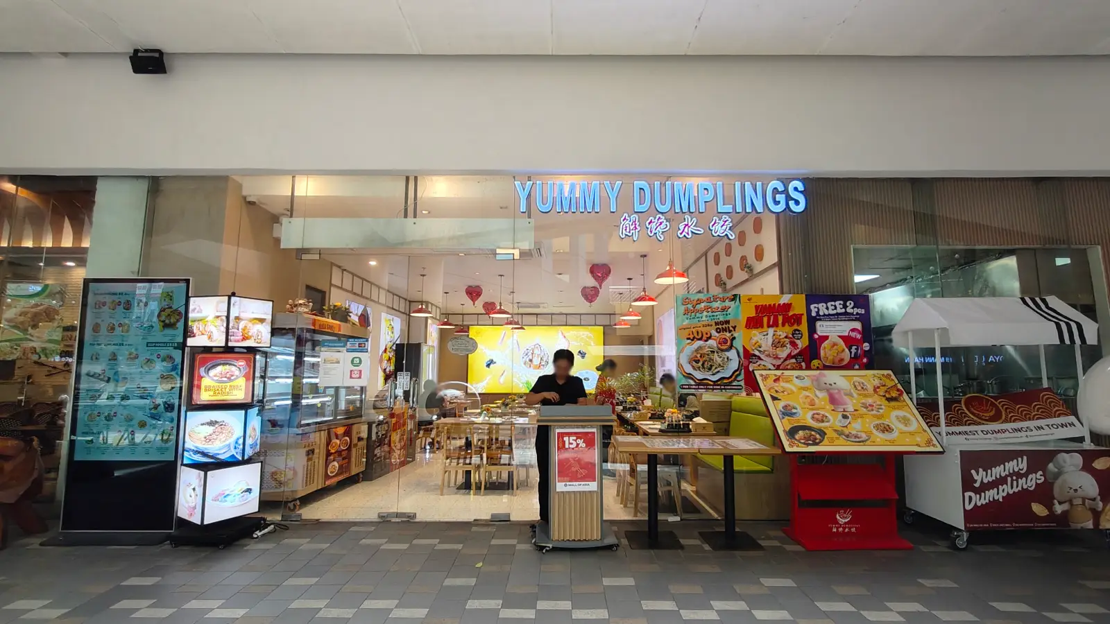 YUMMY DUMPLINGS in SM Mall of Asia